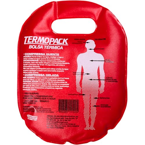 Termogel Bolsa Térmica Em Gel Termopack Grande Vermelha
