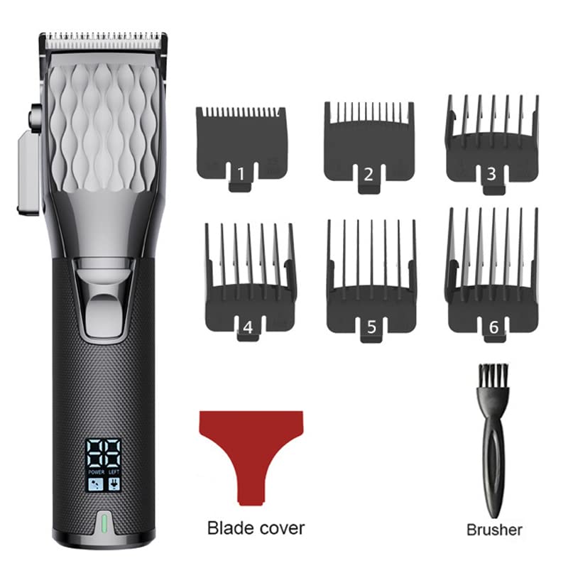 Miniatura 6 de CRIVERS Cortadora de pelo para hombres, profesional recargable, corte de pelo de peluquería para hombres, máquina de corte de pelo eléctrica