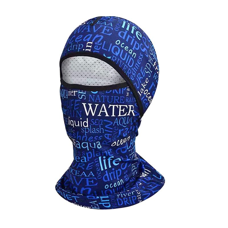 Máscara de esquí cubrebocas balaclava facial completa UV antiviento para hombres y mujeres deportes al aire libre miniatura 1