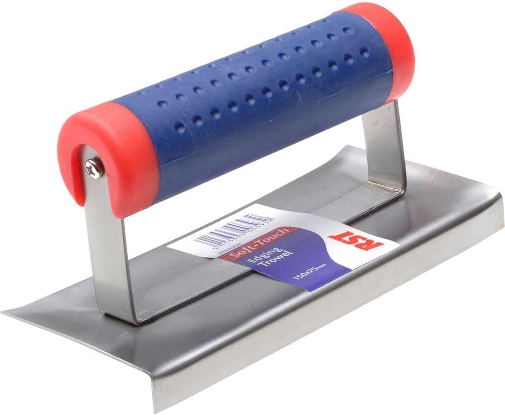 R.S.T. Soft Touch Edger Trowel 6 x 3in RST8308, Variegated