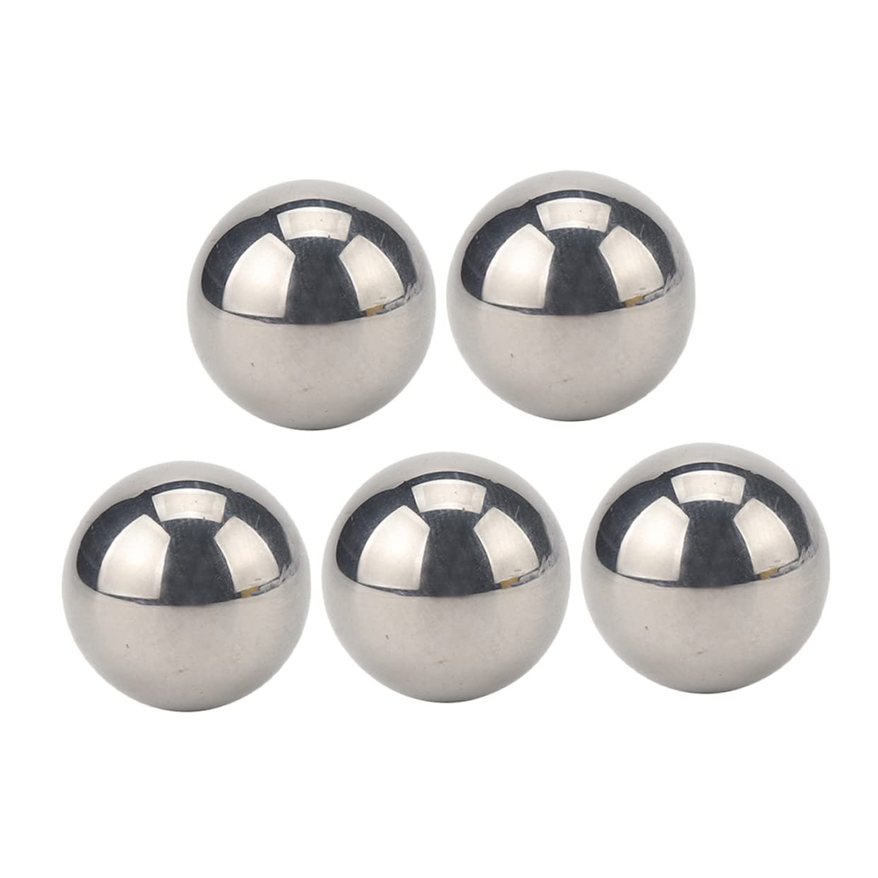Zerodeko 5pcs Precision Chrome Steel Bearing Balls High Strength Balls for Motorcycles Atvs and Mountain Bikes Smooth and Wear-Resistant