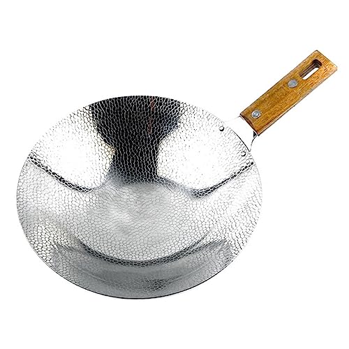 Wok de Acero Inoxidable PRETYZOOM para Cocina