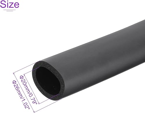 Miniatura 9 de DMiotech Tubo de espuma de celda cerrada de 1 pulgada de diámetro x 316 pulgadas de grosor de 20 pulgadas de grosor, antideslizante, para