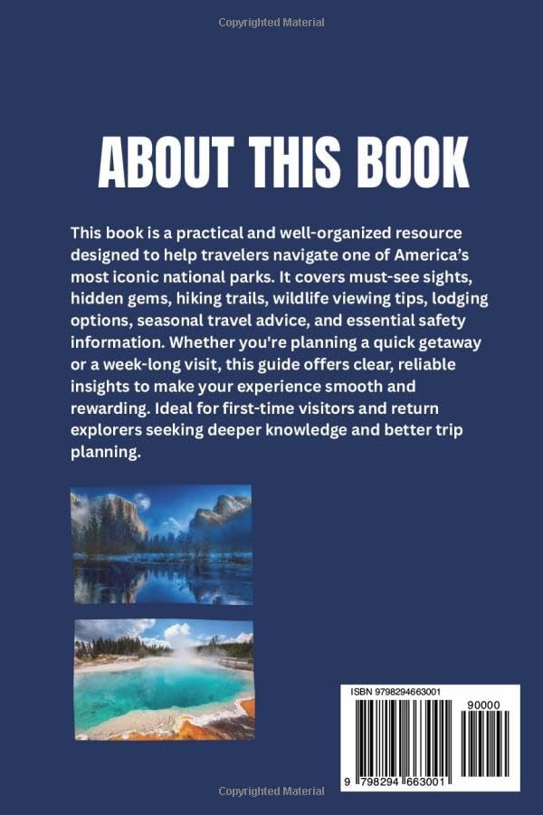 YELLOWSTONE NATIONAL PARK TRAVEL GUIDE: 2025-2026: The Comprehensive Outdoor Escape with Must-See Spots, Hiking Routes, and Lodging Tips image 3