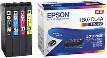 EPSON IB07CL4A インクカートリッジ 4色パック 2個セット Amazon.co.jp: （まとめ買い）エプソン 純正 インクパック 4色