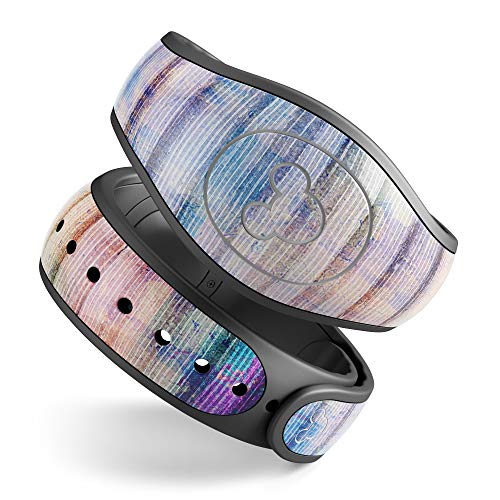 Design Skinz Dripping Blue Paint Premium Vinyl Decal Wrap Cover for The Disney MagicBand+ (Fits MagicBand+ for Disney Parks)