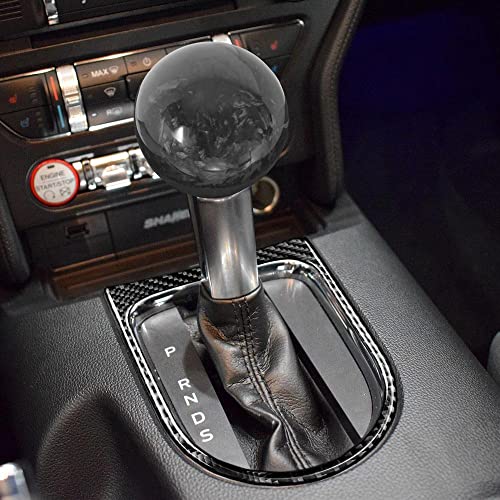 Muge Racing SFN096 Forged Carbon Fiber Shift Knob Real Carbon Fiber Gear Shifter Spherical Type Unique Designed thumb #6