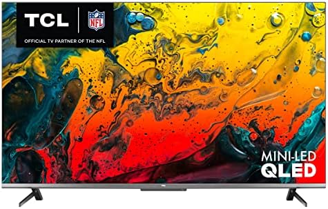 TCL 55" Class 6-Series 4K Mini-LED UHD QLED Dolby Vision HDR Smart Google TV - 55R646, Black