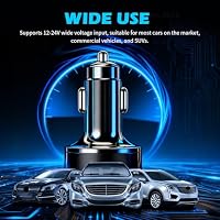 6 Ports Car Cigarette Lighter Adapter with LED Voltage Display,Fast Charging Car Charger Port Includes PD/QC3.0/SCP/3.1A/Super,24V 12V Cars Adapter Cars Lighter USB Adapters — image 7