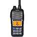 YDC Tech MR-36M Handheld Floating VHF Radio â€“ Submersible, Backlit LCD Display, NOAA Weather, Memory Scan,