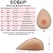 Ecoup 300-1800g/pair 34A-F Cup Silicone Breast Forms Fake Breasts For Transgender Crossdresser Mastectomy (Peachpuff, XXS - 300g/(0.66 lb/Pair) - Cup 32A)