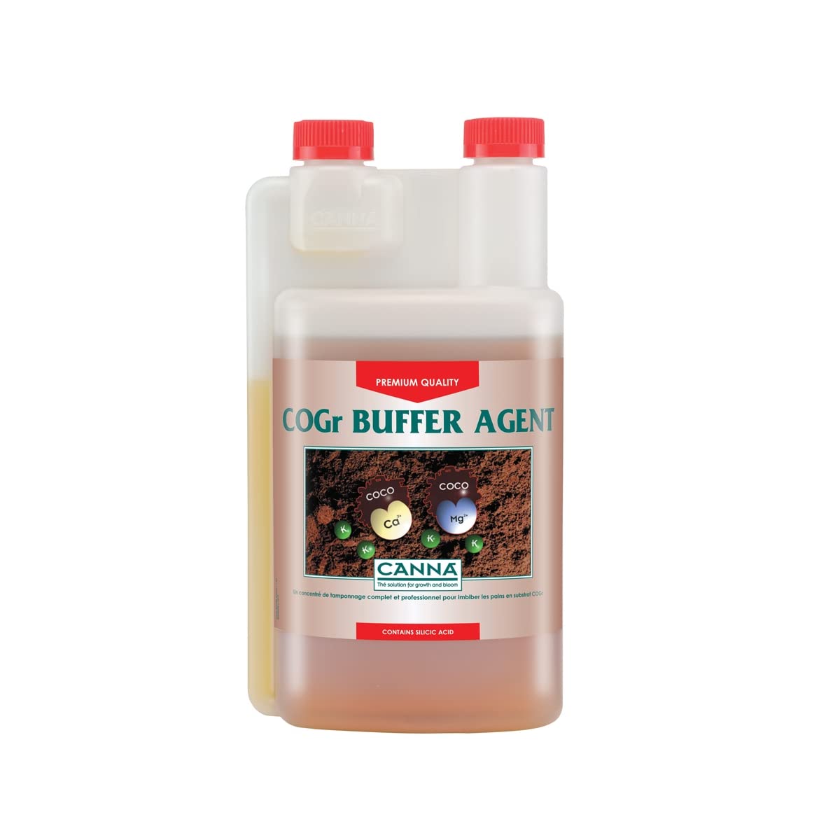 Canna Mehrfarbig Fertilizer Nutrient Solution Cogr Buffering Agent (1L)