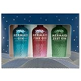 Mermaid Miniature Gift Set - Mermaid Gin, Mermaid Pink Gin & Mermaid Zest Gin (3 x 5cl)