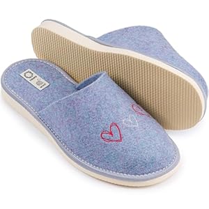 Pantoffeln Damen Pantoffeln Flip Flops Naturfilz Polnisch Produkt