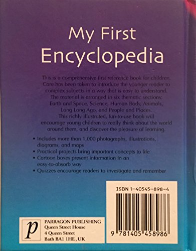 My First Encyclopedia 1405458984 Book Cover