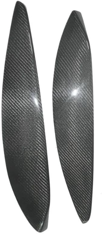 車用カーボンファイバー製フロントヘッドライトランプ、眉毛、まぶた用モールディングカバートリム に適合する ボクスホール に適合する