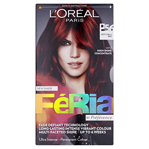 Feria Color Booster by L'Oreal Paris P56 Hot Chilli Red
