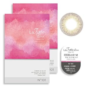 LaFORTE Lena 1day UV (ラフォルテ レナ ワンデーUV) 30枚入 2箱 【DIA】14.2mm 【BC】8.7