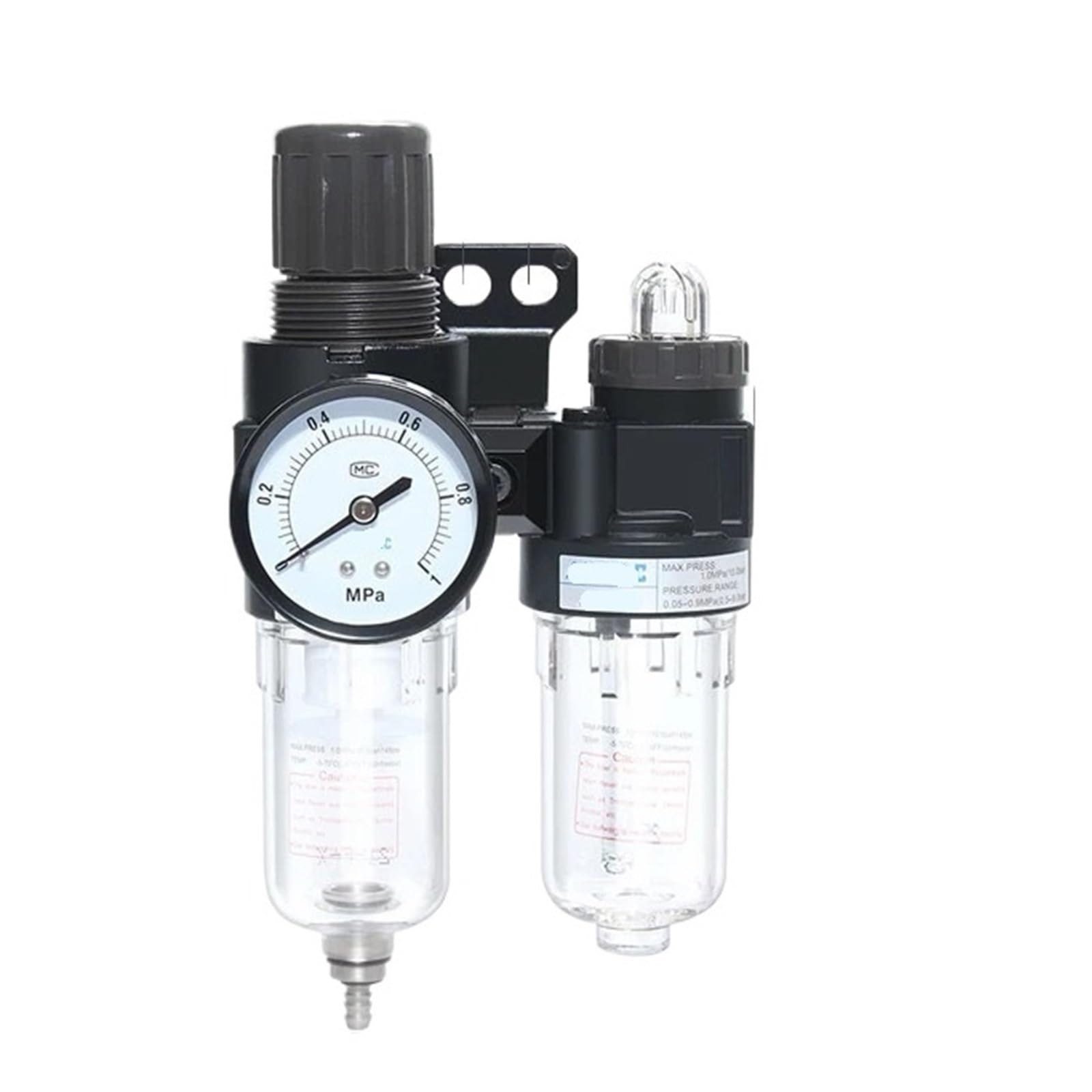AFC1500, AFC2000 Separator oleju i wody, filtr regulatora ciśnienia (AFC2000)