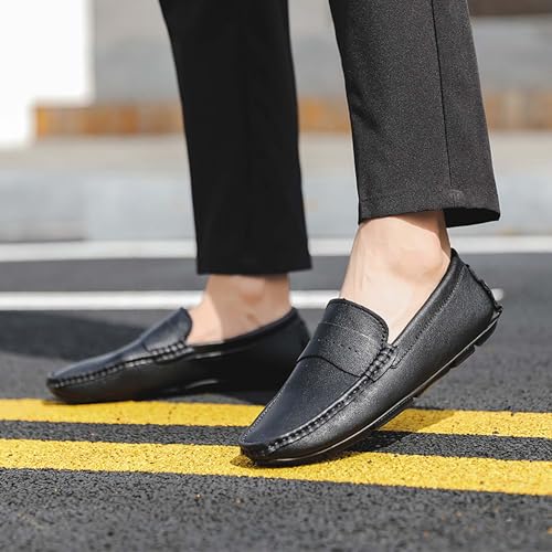 Men's Loafers-Comfortable Driving Shoes-Lightweight Casual Shoes-Non-Slip Walking Shoes-Outdoor Casual Walking Shoes-Fashion Sneakers-Large Men's Shoes-5-15 US Sizes4