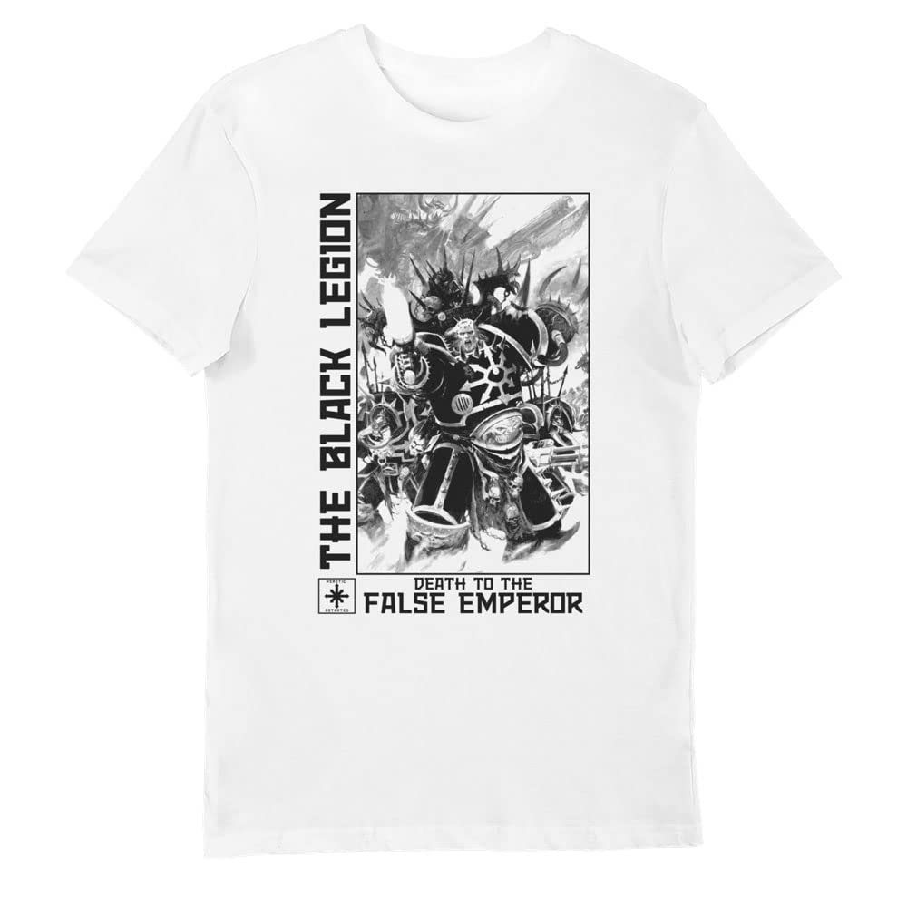 Bioworld Warhammer 40,000 The Black Legion T-Shirt (Small)