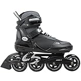 Cox Swain Inline Skates -Morea- Unisex Softboot - ABEC 7, Colour: Black, Size: 40