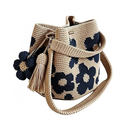Sac crochet main kowaku de style artisanal chic au fini raffiné