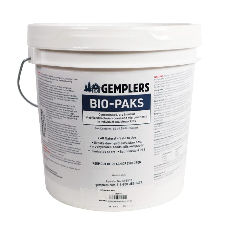 Image of Gempler's G58502 Farm Digestant Bio-Paks, 1-lb. Packets,PK 25