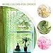 Green Sheer Curtains 108 Inches Long for Living Room, Vine Leaf Patterned Curtains 2 Panels Green Bedroom Curtain Sheers Voile Transparent Window Treatment Drapes for Closet Doorway Nursery Kids