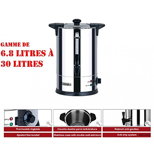 Casselin CDEC68 – Dispensador de agua caliente, 6,8 litros - Imagen 4
