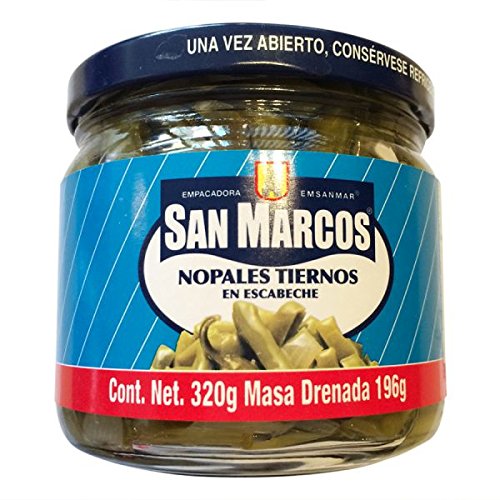 Nopales Tiernos En Escabeche Tarro 320/196 G