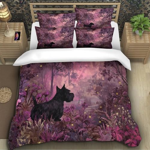 Housse de couette Traîneau du Père Noël en microfibre résistante et douce lit Super King - 5