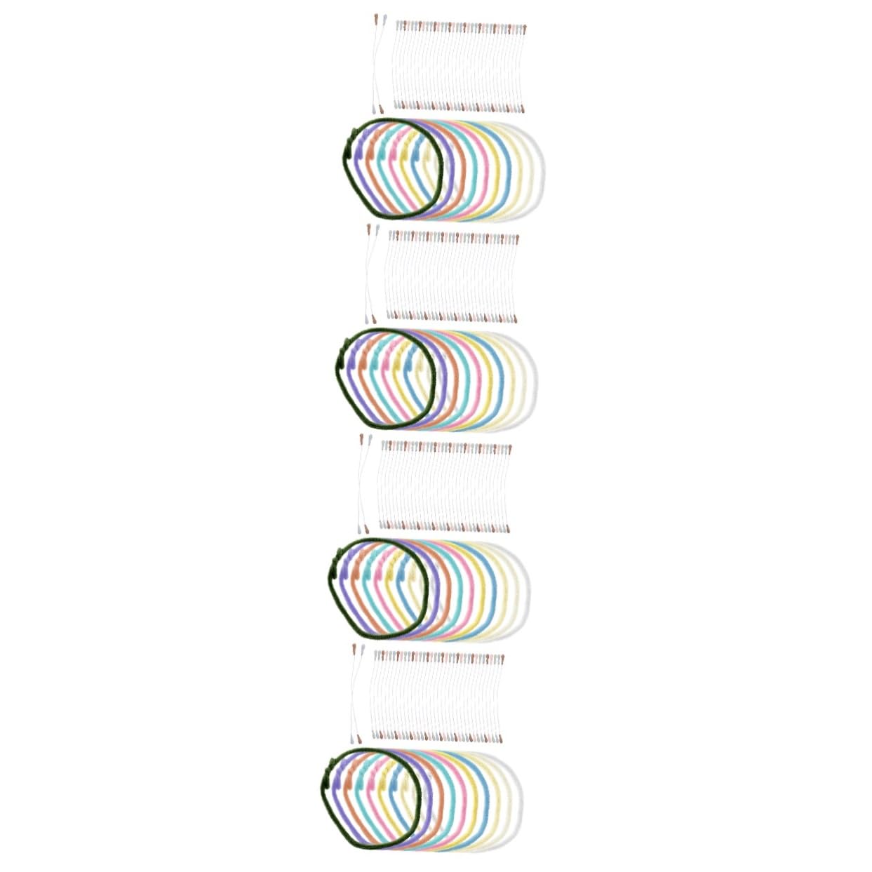 Housoutil 4 Set Scovolini Ciniglia Colorati Per Lavoretti Per Progetti Artigianali Fai Da Te Materiale Educativo Per Insegnanti Creatività Senza 10 Pezzi*4