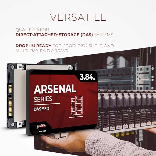 Image of Water Panther Arsenal 3.84TB SAS 12Gb /s 2.5 inch DAS SSD (Renewed)