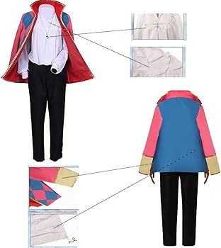 Amazon.co.jp: [Picksoco] ハウルの動く城 ハウル コスプレ 衣装 仮装
