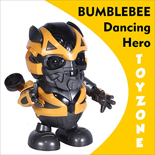 Image of TOY ZONE Bumble Bee Dance Hero-21964|Electronic Toy|Dancing Hero|Musical Toys|Music with Dance Movement|Battery Operated Toy|Light&Music|Age 12+ Months