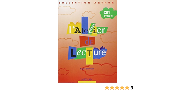 L Atelier De Lecture Arthur Ce1 Cahier Eleve Chevalier Brigitte Amazon Fr Livres