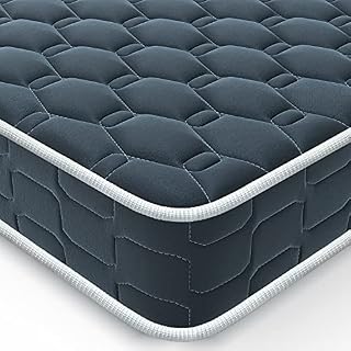 BedStory Single Mattress, Breathable Mattress with Skin-friendly Fabric Innerspring Mattress in a Box Bedding Mattress for Strong Support & Pressure Relief Medium Firm Orthopedic Mattress 90X190X14CM