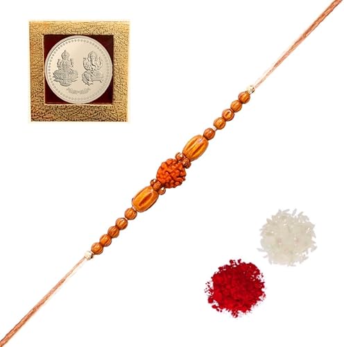 RakhiRakhi for BrotherRudraksha RakhiSend rakhi to USARakhi for Brother with Gift SetRakhi Braceletrakhi for brother and bhabhiRakhi Set