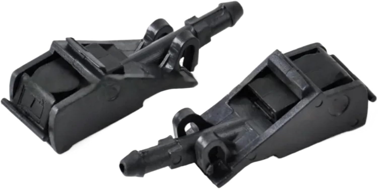 Compatible with VW for Golf MK4 1998-2004 for Passat B5 1998-2005 2pcs Car Front Windshield Wiper Washer Nozzle Sprayer 6RD955985 6E0955985B Windshield Washer Nozzles