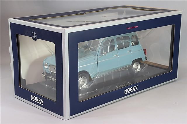 NOREV Renault 4L 1966 Azul Francés 1/18 : Amazon.es: Hogar y cocina