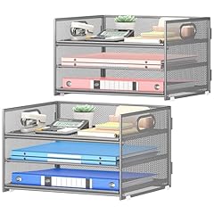 2 Pack 3 Tier - Gray