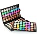 120 Colors Eyeshadow Palette Makeup Set,SILVERCELL Shimmer Natural Nude and Bright Combination