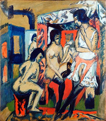 Affiche Ernst Ludwig Kirchner pour créer une ambiance galerie d'art à la maison