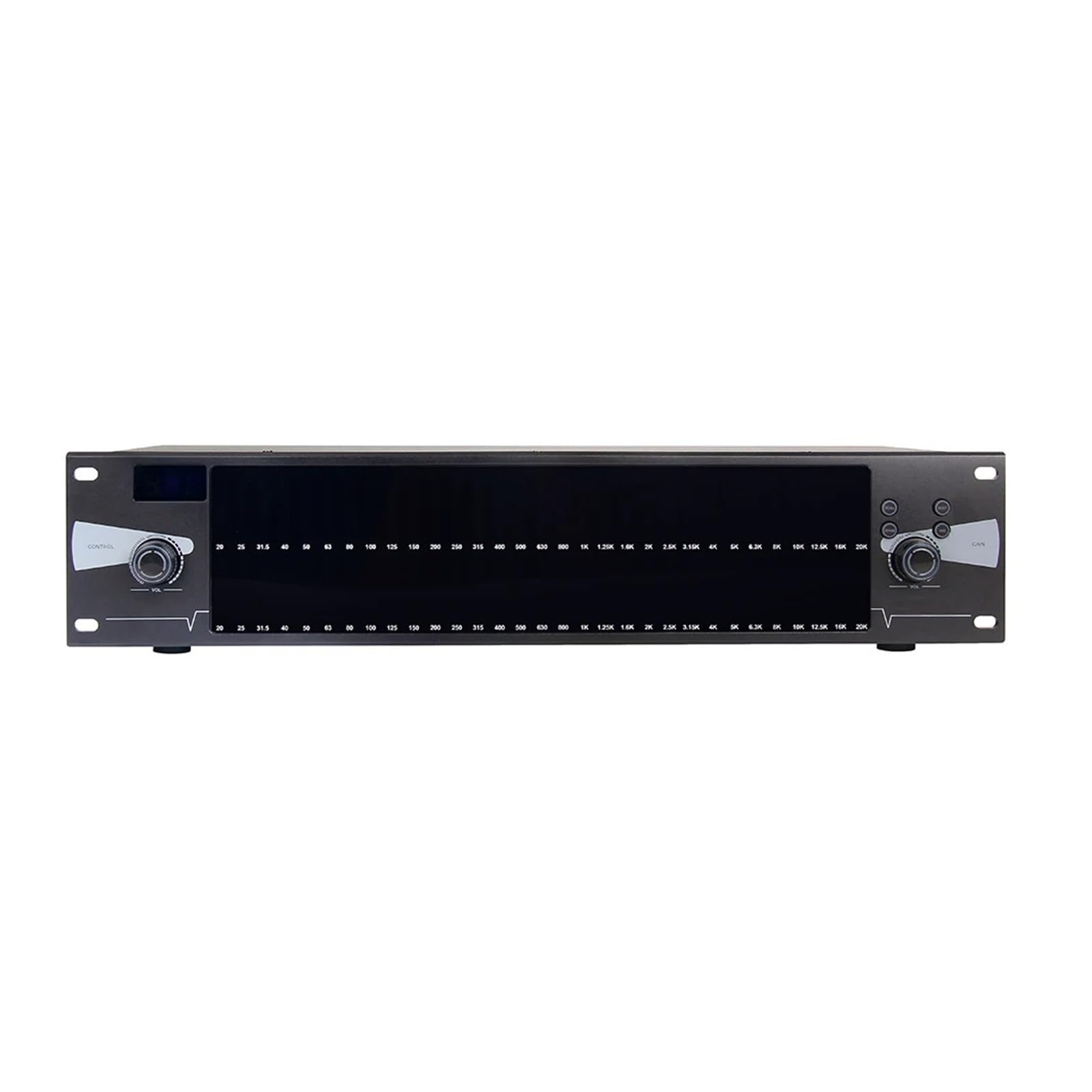 Ecualizador gráfico Ecualizador DE Audio Digital De Doble Espectro 2U, 31 Bandas, Efecto Digital De Audio, Procesador DSP, Sistema De Sonido De Karaoke For Escenario En Casa