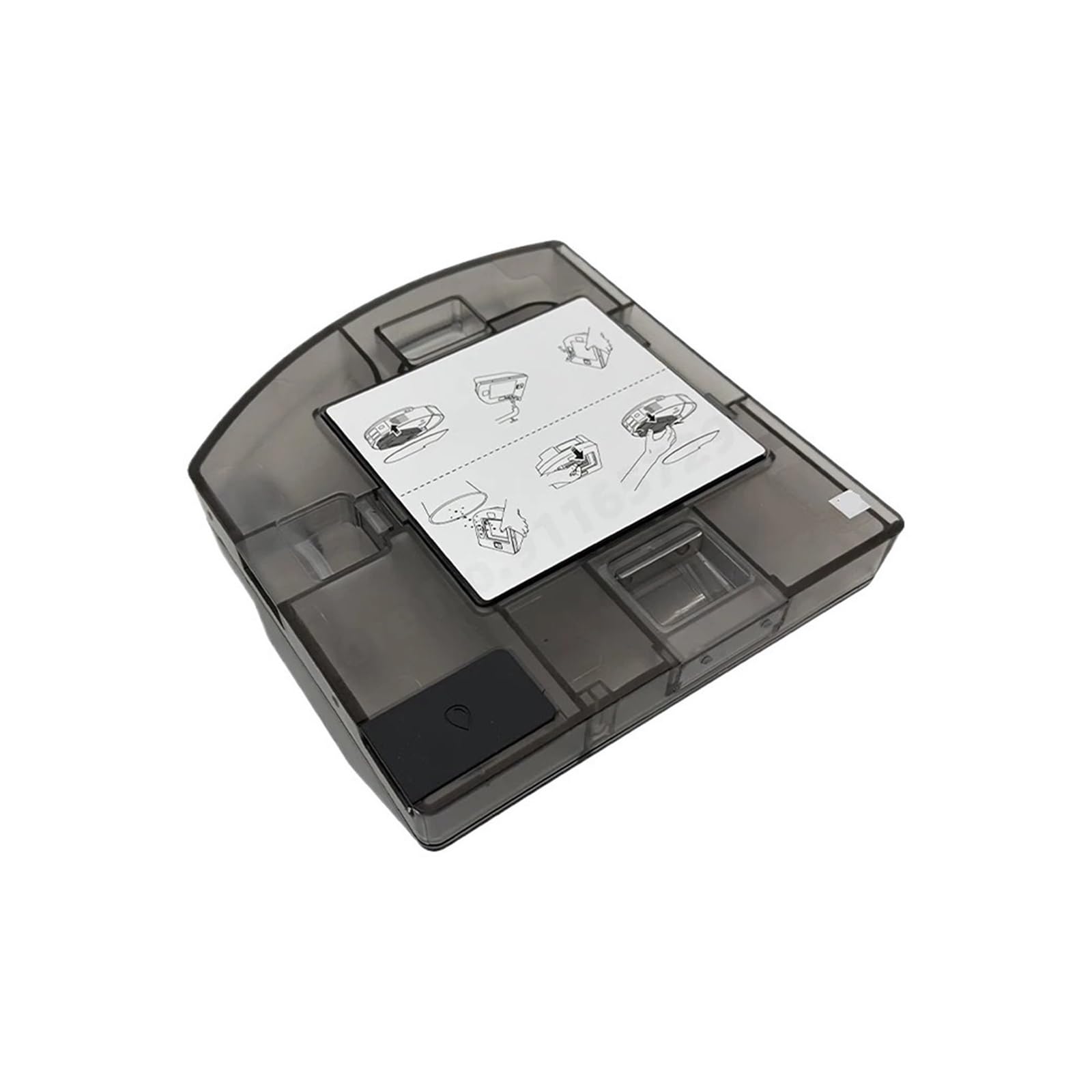 Shiketong 2-in-1 Dust Bin Water Tank Spare Parts, Compatible For Roborock,Q10/Q10 VF+/Q10 PF+/Q10 X5+/S5+ Vacuum Cleaner Accessories