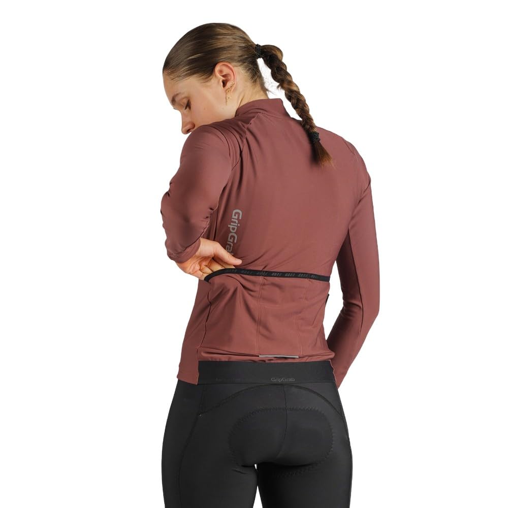 GripGrab PACR - Maillot de Ciclismo para Mujer, Manga Larga, térmico, para Ciclismo de montaña, de Manga Larga