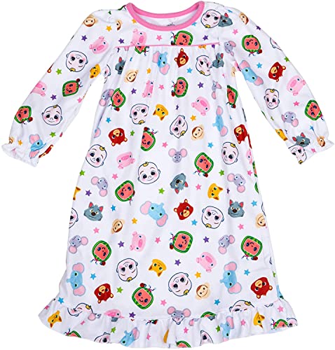 Komar Kids Cocomelon Animal Faces Toddler Girls Nightgown