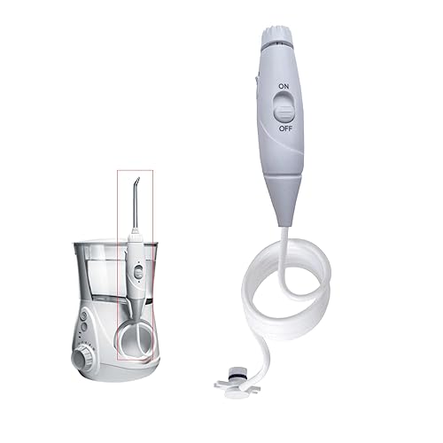 Manguera de repuesto y piezas de mango para cabezales de repuesto Waterpik, compatible con irrigadores de agua WaterpikWP-100 WP-300 WP-660 WP-662