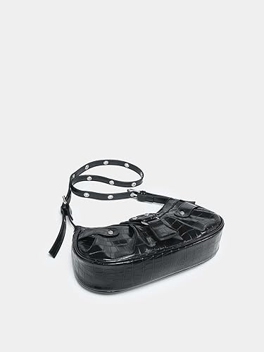 Miniatura 4 de Verdusa Bolso de mano plisado para mujer, bolso de mano de piel sintética